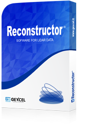 Reconstructor - lidar data processing software